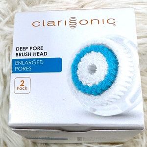 Brand new 2 pieces Deep pore brush head Clarisonic